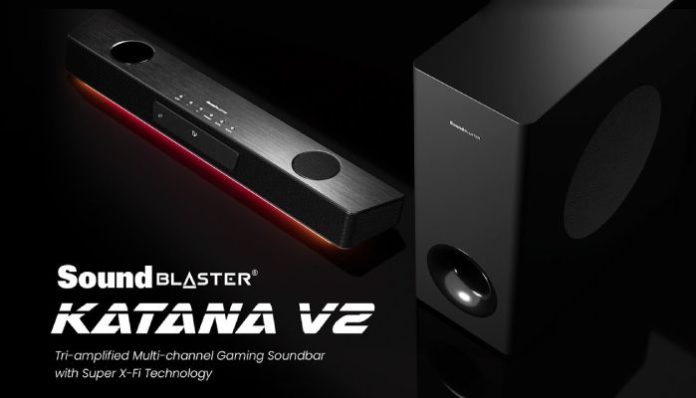 Creative Unleashes the Sound Blaster Katana V2 Gaming Soundbar