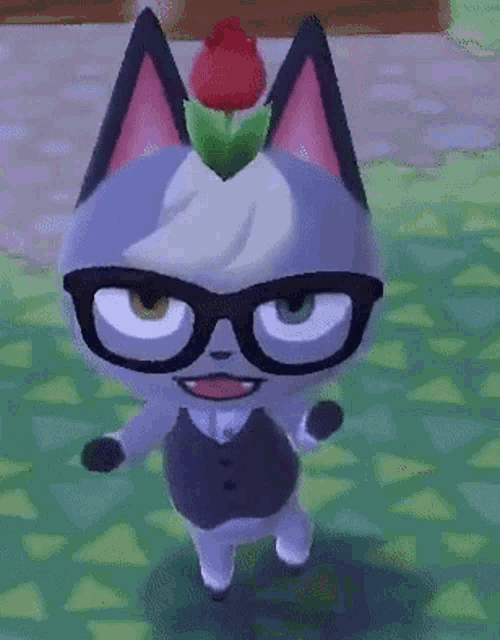 Raymond, un des villageois les plus appréciés dans Animal Crossing new Horizons