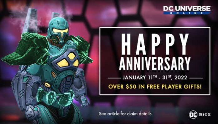DC Universe Online Celebrates 11th Anniversary With Events And Gifts For Players