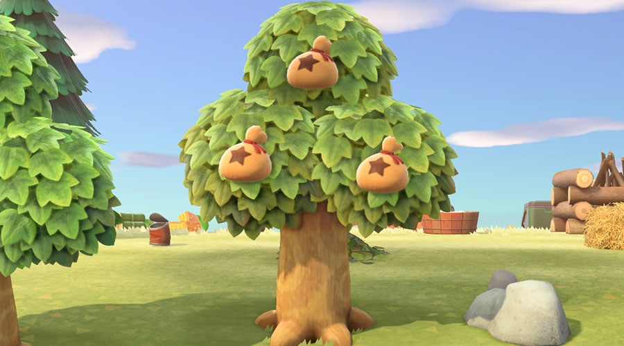 L'arbre à clochettes d'Animal Crossing New Horizons