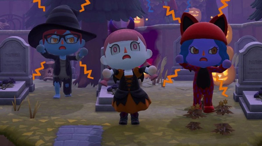 Halloween dans le monde d'Animal Crossing