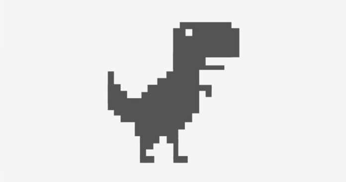 Faites bondir le célèbre dinosaure de Google dans une course folle