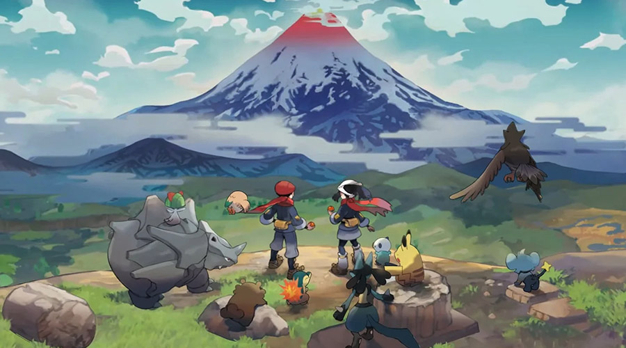 Explorez la région de Hisui pour découvrir de nouvelles formes de Pokémon