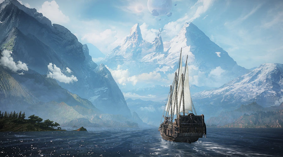 Le premier bateau emprunté par les joueurs dans Lost Ark