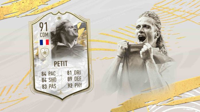 FIFA 22 : Emmanuel Petit Moments est la nouvelle icône disponible dans SBC