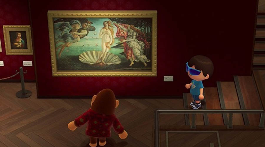 La toile émouvante une fois intégrée dans votre musée