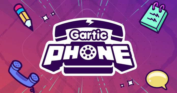 Le logo du jeu Gartic Phone