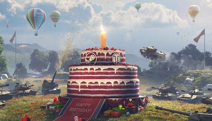 World of Tanks will give you 1st Anniversary Gifts on Steam before a new charity campaign