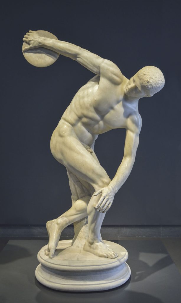 La statue athlétique, aussi appelée Discobole