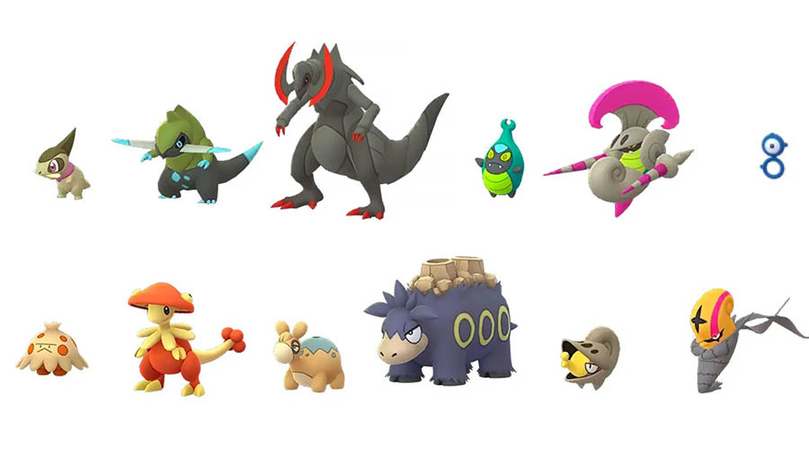 Les Pokémon chromatiques ajoutés à Pokémon GO lors du festival de 2022