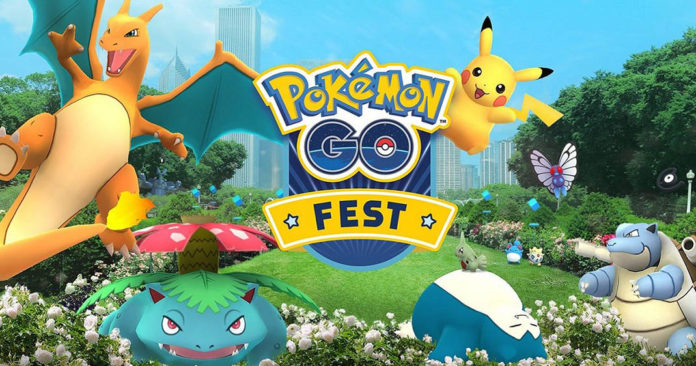 Le Pokémon Go Fest revient chaque année pour le plus grand plaisir des joueurs