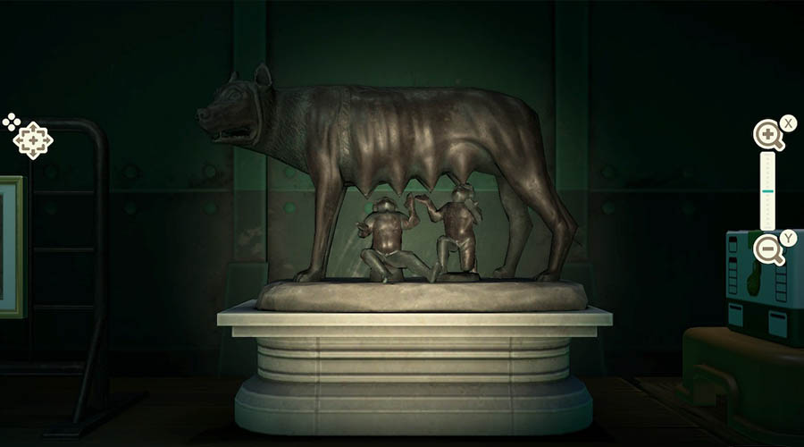 La statue maternelle dans la boutique de Rounard dans Animal Crossing New Horizons