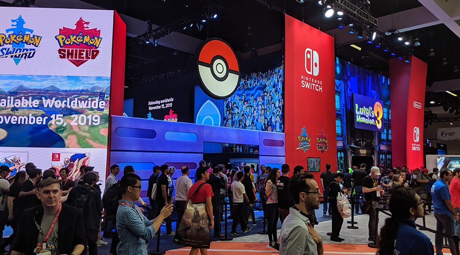 Le stand de Nintendo lors de l'E3 2019