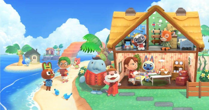 La jaquette du DLC Animal Crossing Happy Home Paradise
