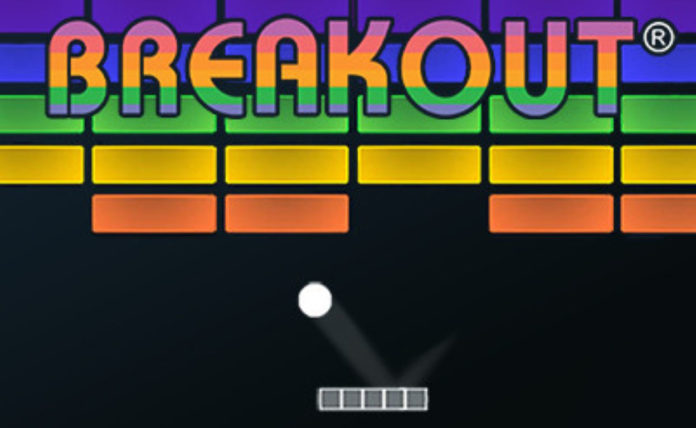 Le logo original de Breakout