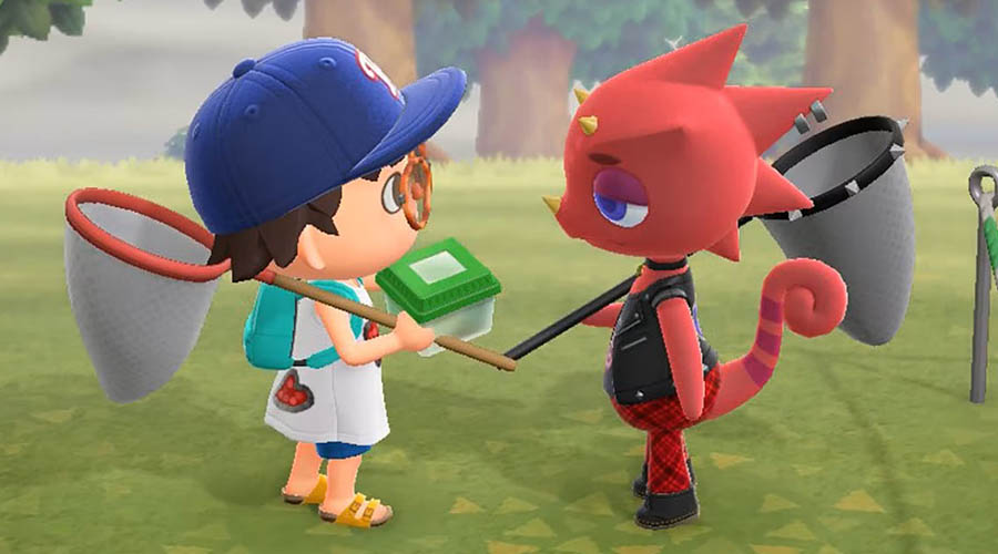 Faire de la vente d'insectes avec Djason dans Animal Crossing New Horizons