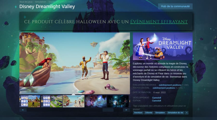 Disney Dreamlight Valley sur Steam