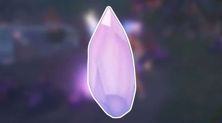 A dream shard, a rare resource in Dreamlight Valley