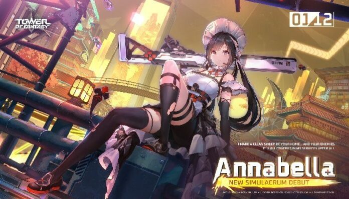 Tower of Fantasy Announces Annabella, the Next Simulacrum and Her Sniper Rifle, Clover Cross