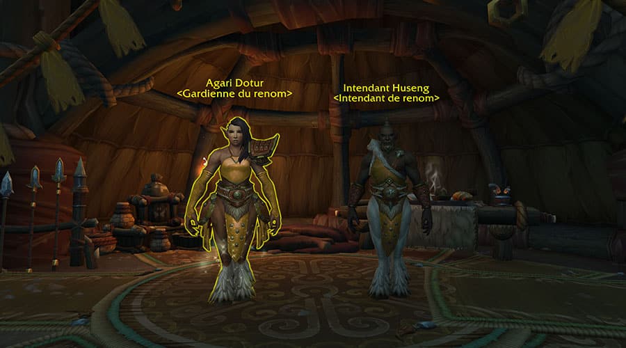 L'intendant Huseng dans World of Warcraft