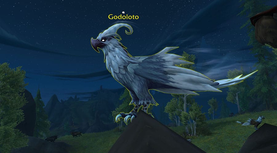 Le PNJ Godoloto dans World of Warcraft