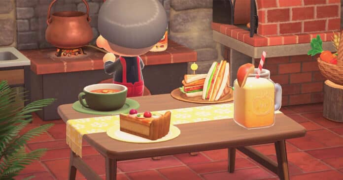 Cuisinez de délicieuses recettes dans Animal Crossing New Horizons