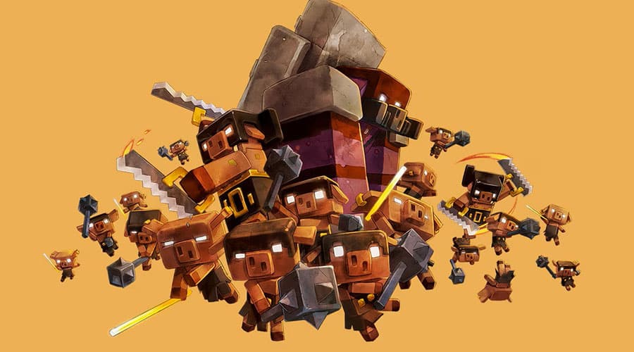 Les différentes sortes de Piglins dans Minecraft Legends