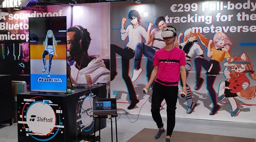 Des expériences en VR peuvent être proposées par de petits stands