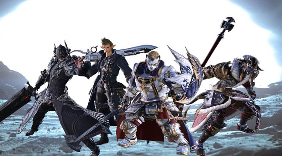 Les différents jobs Tank dans Final Fantasy XIV
