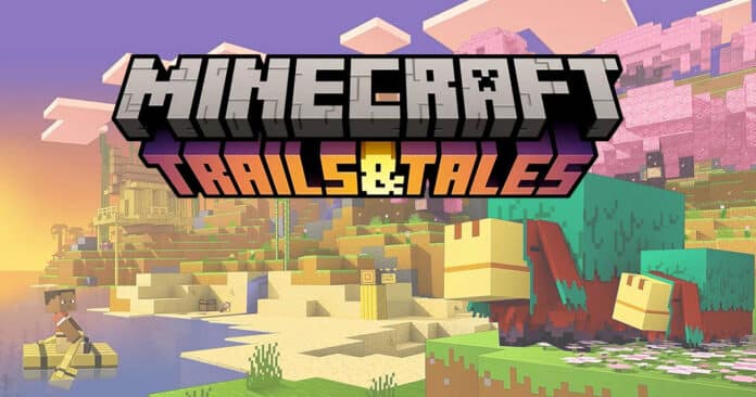 Le décor de Minecraft Trails & Tales