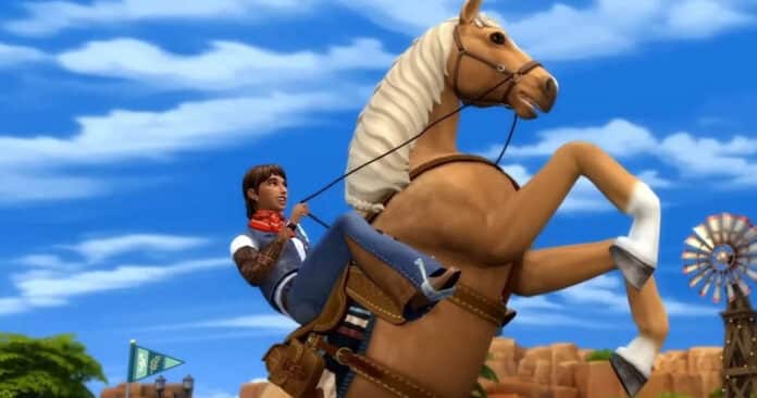 Devenez un cavalier dans Les Sims 4 : Vie au Ranch