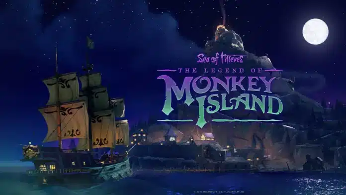 Ya disponible la segunda historia de Sea of Thieves: The Legend of Monkey Island