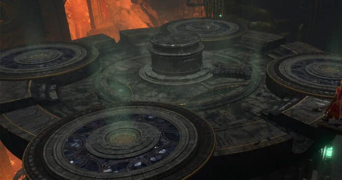 Vue aérienne de la forge d'adamantium dans Baldur's Gate 3