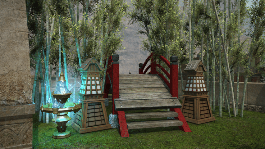 Aménager son jardin avec le housing dans Final Fantasy XIV