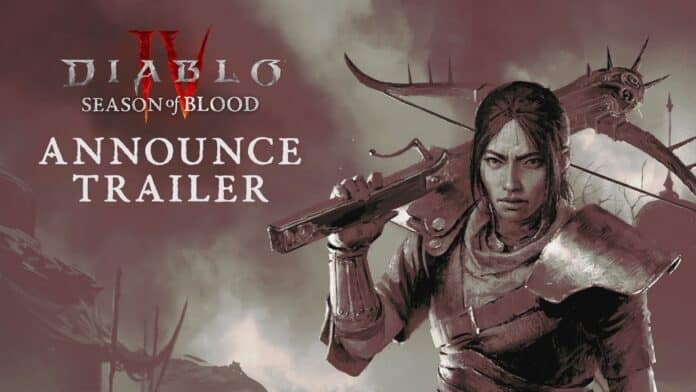 En pocos días llegan nuevos detalles sobre la temporada de sangre de Diablo IV