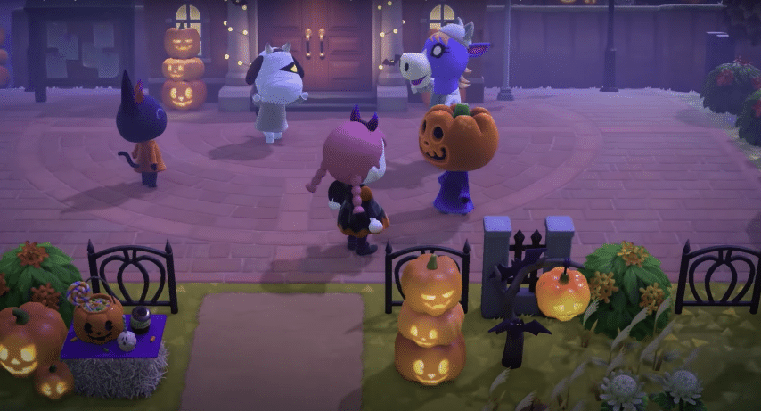 Fêtez Halloween avec vos villageois et un invité spécial !
