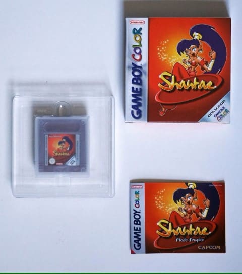 Un exemplaire du premier Shantae en Français