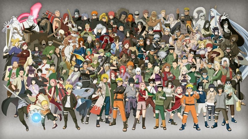 L'ensemble des personnages jouables dans Naruto x Boruto Ultimate Ninja Storm Connections