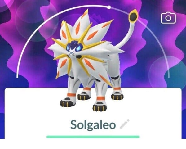 Solgaleo dans Pokémon GO