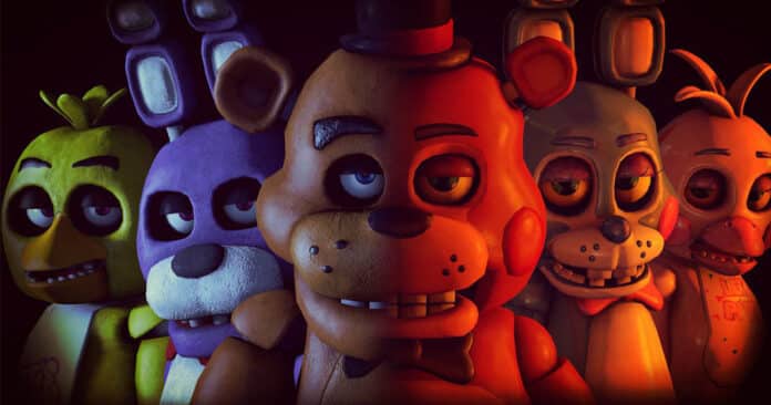 Les personnages principaux de Five Nights at Freddy's