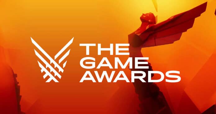Le logo et la statuette des Game Awards