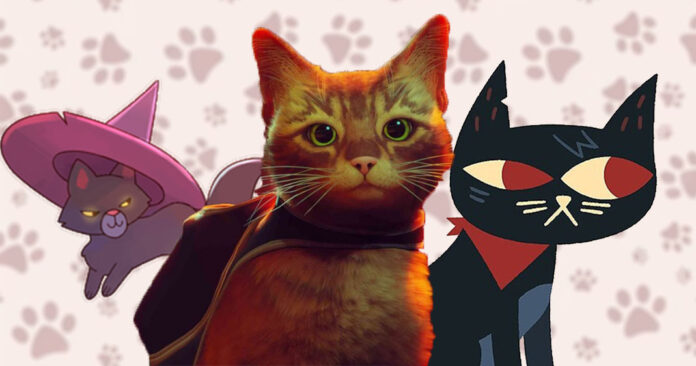 Plusieurs chats héros de jeux vidéo
